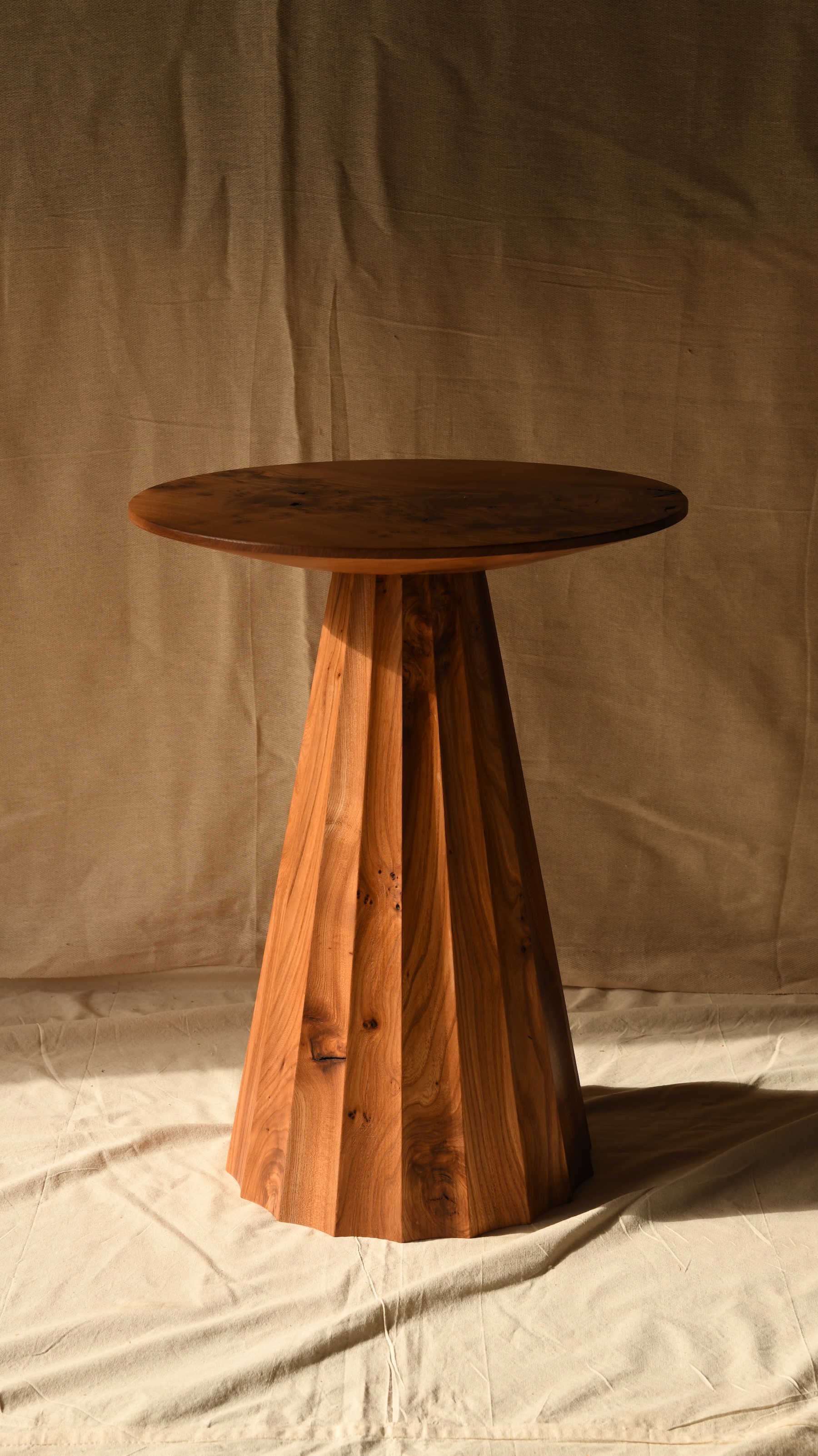Scallop Side Table